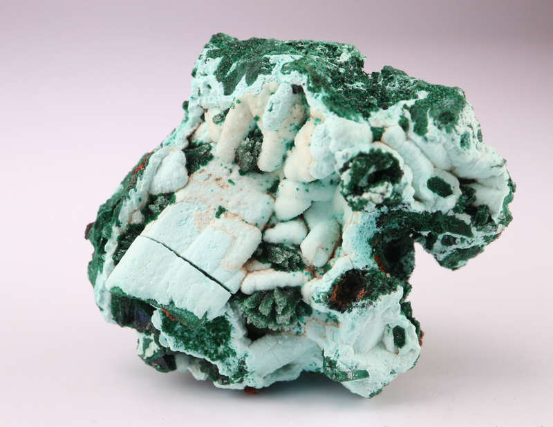 Chrysocolla psm After Azurite, Tenke Fungurume, DR Congo