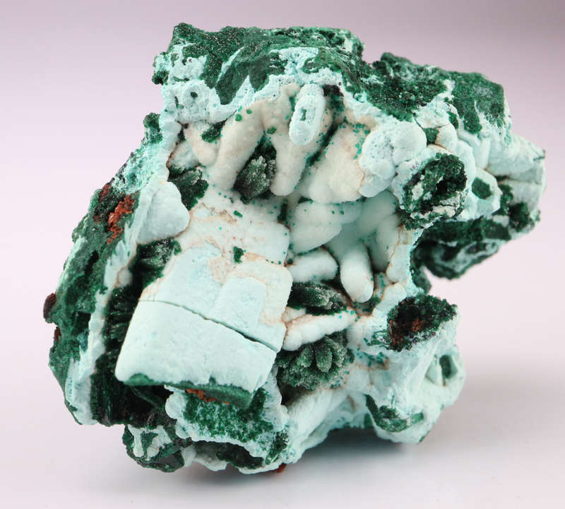 Chrysocolla psm After Azurite, Tenke Fungurume, DR Congo