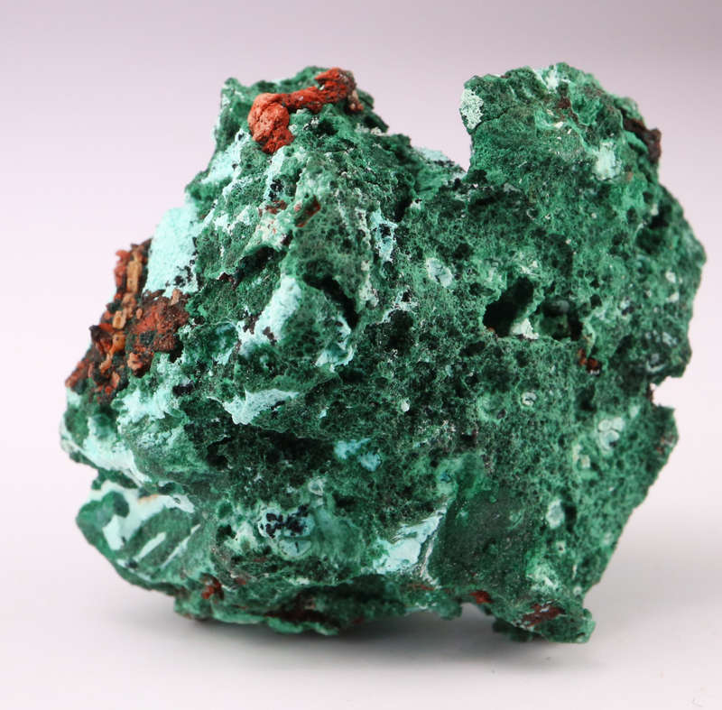 Chrysocolla psm After Azurite, Tenke Fungurume, DR Congo