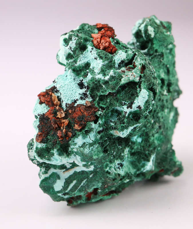 Chrysocolla psm After Azurite, Tenke Fungurume, DR Congo