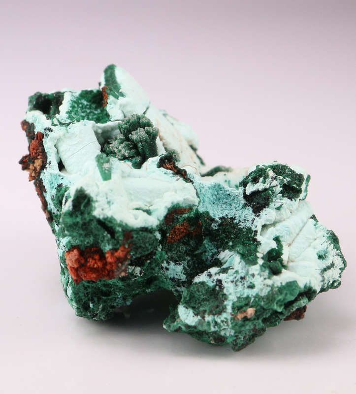 Chrysocolla psm After Azurite, Tenke Fungurume, DR Congo