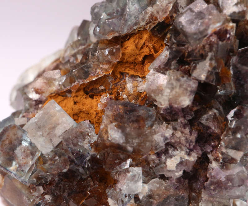 Green and Purple Fluorite Cluster, Okoruso Mine, Namibia