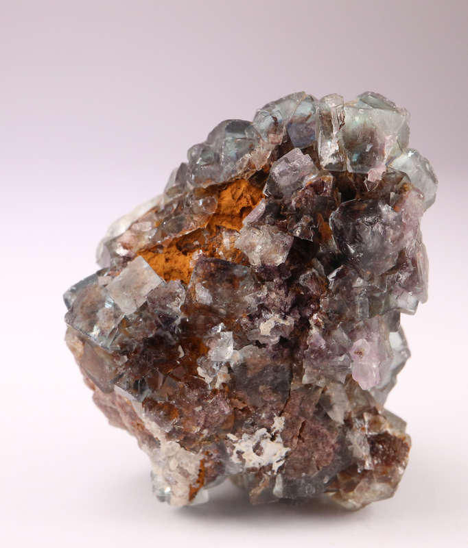 Green and Purple Fluorite Cluster, Okoruso Mine, Namibia