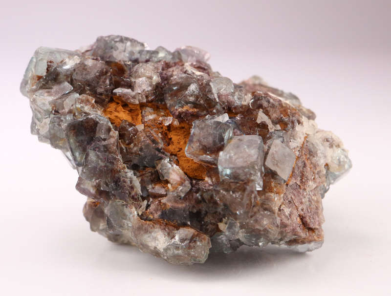 Green and Purple Fluorite Cluster, Okoruso Mine, Namibia
