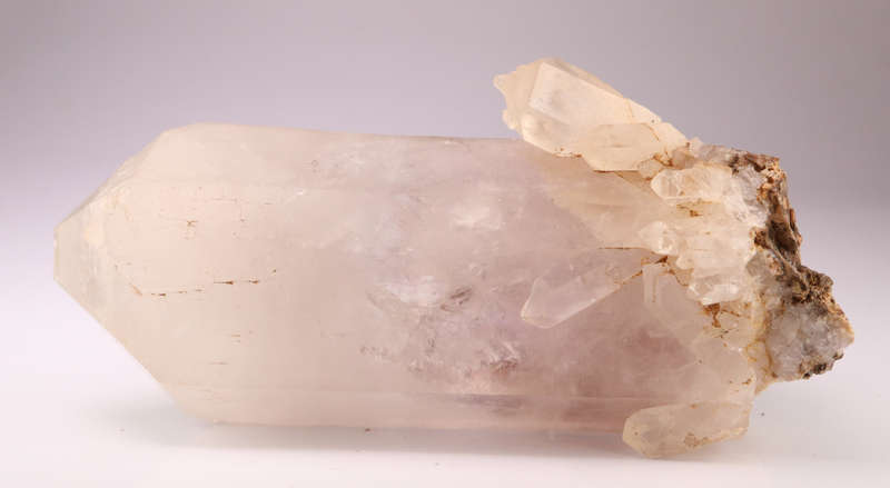 Amethyst included Quartz Point, Gobobosebberge Mnt, Namibia
