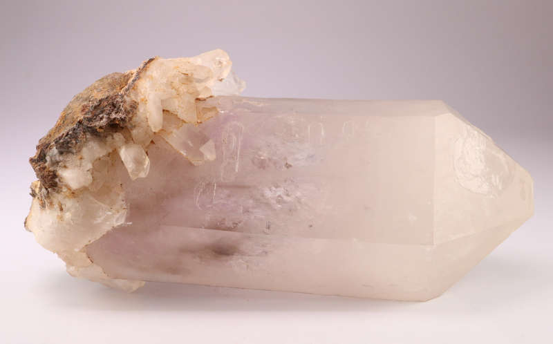 Amethyst included Quartz Point, Gobobosebberge Mnt, Namibia