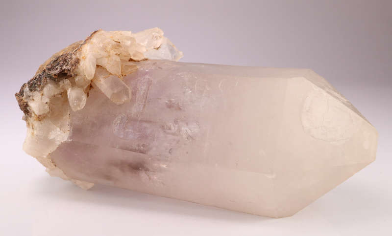 Amethyst included Quartz Point, Gobobosebberge Mnt, Namibia