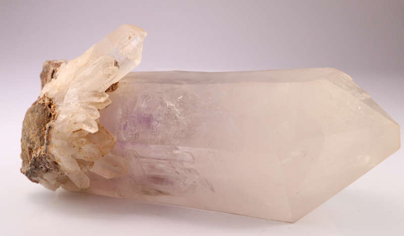 Amethyst included Quartz Point, Gobobosebberge Mnt, Namibia