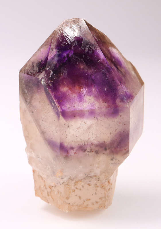 Amethyst In Quartz Scepter, Gobobosebberge Mnt, Namibia