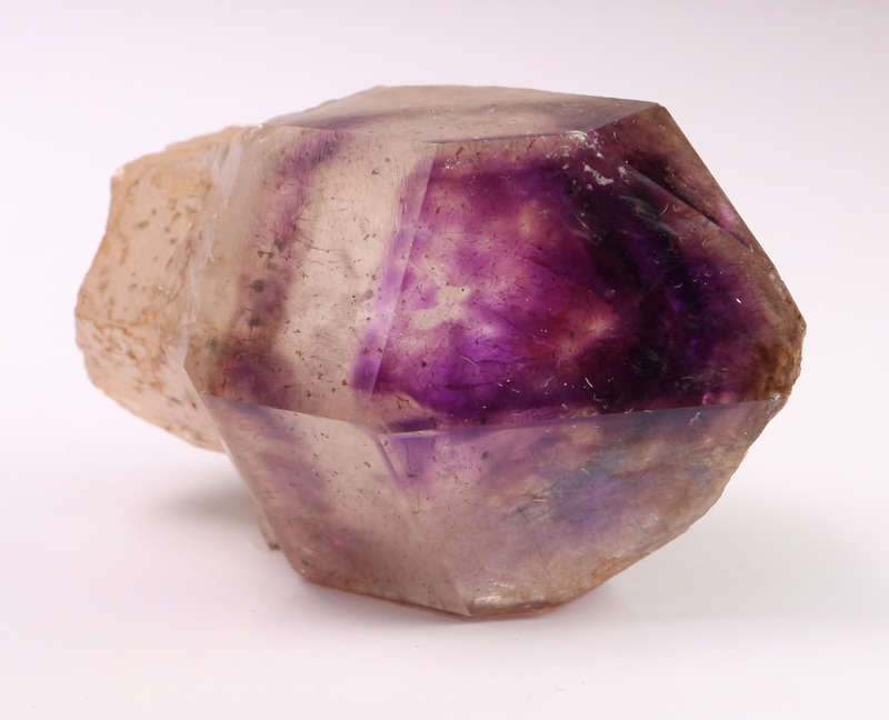 Amethyst In Quartz Scepter, Gobobosebberge Mnt, Namibia