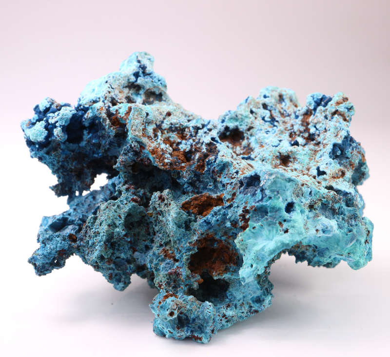 Shattuckite Cluster, Tantara Mine, DRC