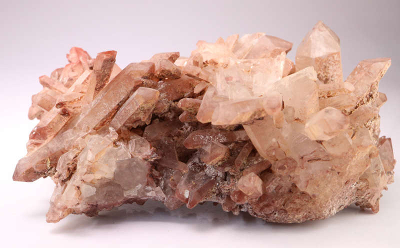 Epidote included Quartz Cluster, Artonvilla Mine, Musina, South Africa