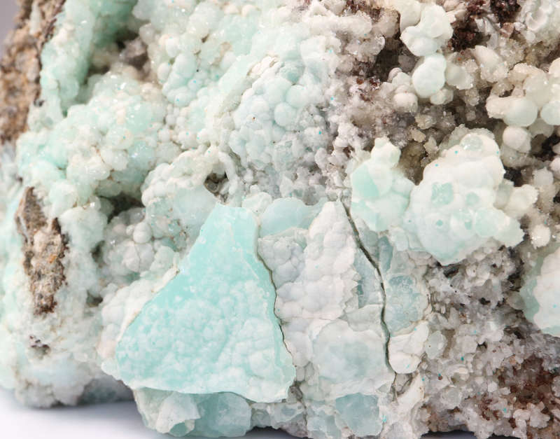Smithsonite on Matrix, Skorpion Mine, Namibia