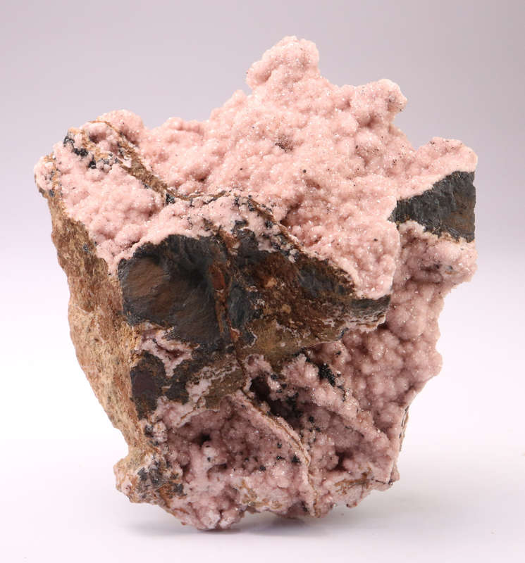 Rhodochrosite on Matrix, N`Chwaning II, Nothern Cape, South Africa