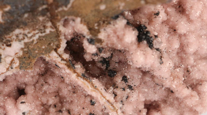 Rhodochrosite on Matrix, N`Chwaning II, Nothern Cape, South Africa