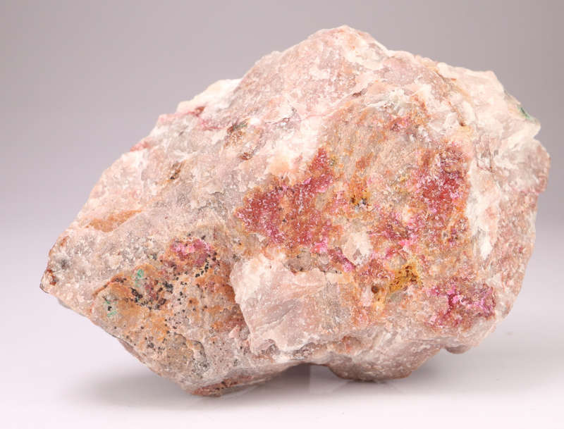 Quartz over Cobaltoan Calcite on Matrix, Mashamba West Mine, DRC