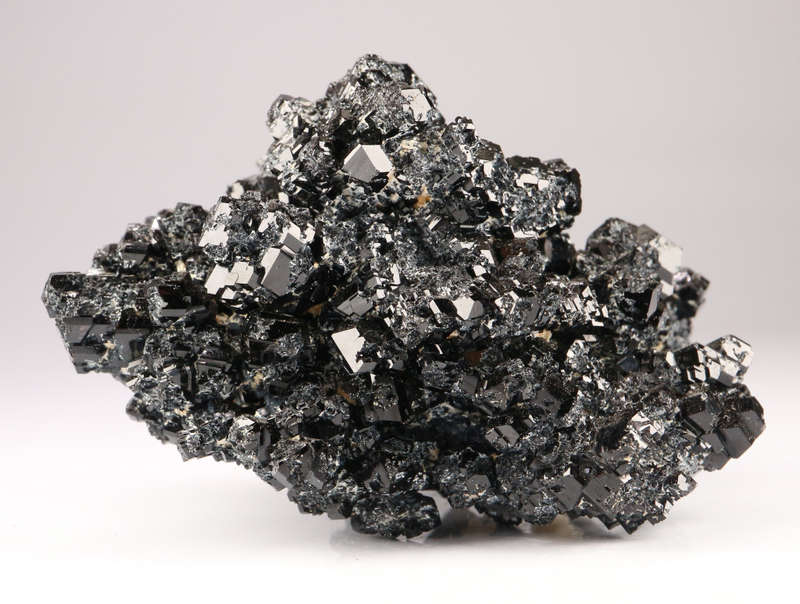 Black Tourmaline Cluster, Erongo Mnt, Namibia