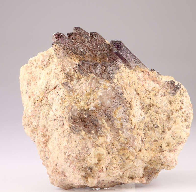 Amethyst Quartz on Matrix, Gobobosebberge Mnt, Namibia