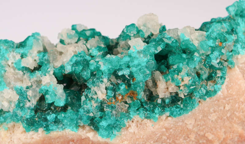 Dioptase on Matrix, Kaokoveld Region, Namibia