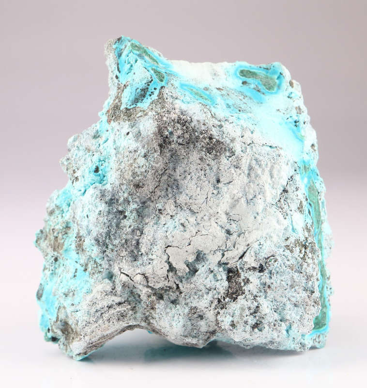 Chrysocolla Cluster, Mashamba West Mine, DRC