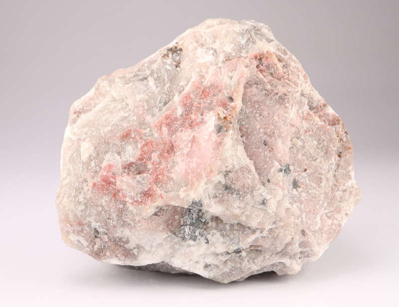 Cobaltoan Calcite on Matrix, Mashamba West Mine, DRC