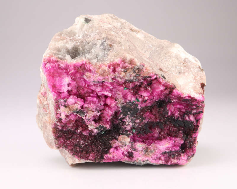 Cobaltoan Calcite on Matrix, Mashamba West Mine, DRC