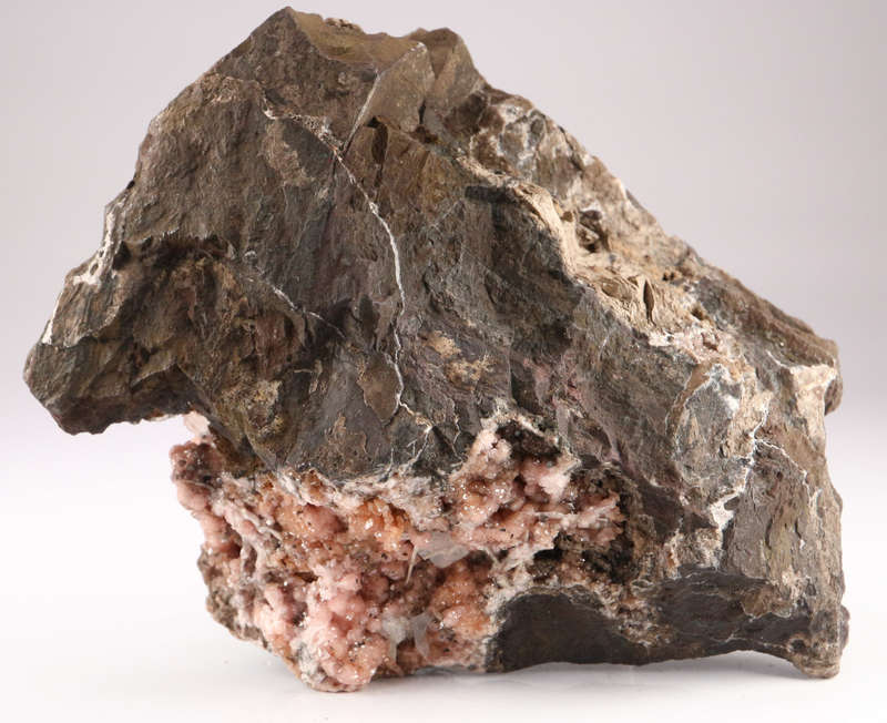 Rhodochrosite and Baryte on Matrix, N`Chwaning II, Northern Cape, South Africa