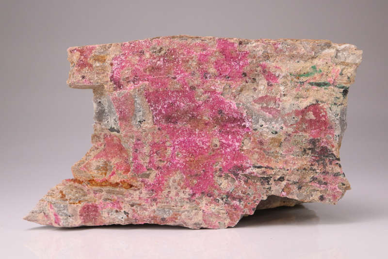 Cobaltoan Calcite on Matrix, Mashamba West Mine, DRC