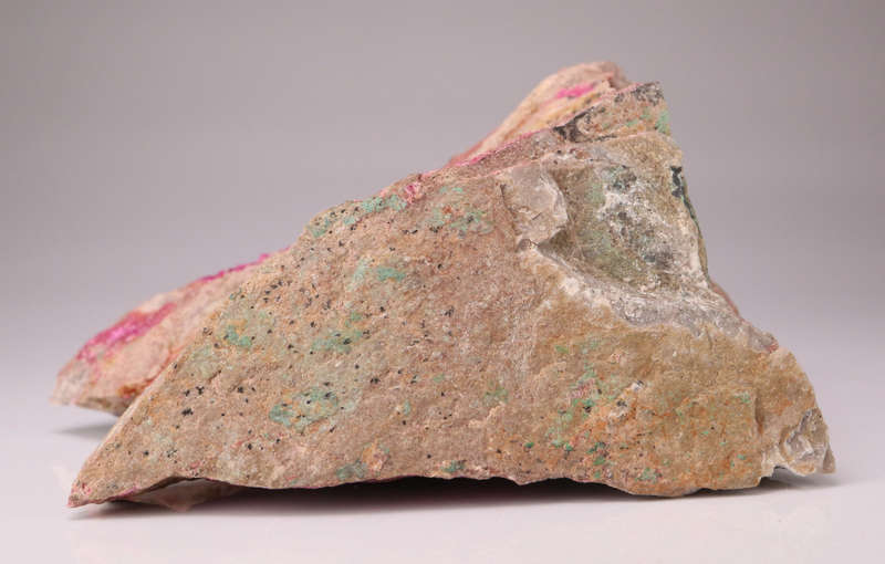 Cobaltoan Calcite on Matrix, Mashamba West Mine, DRC
