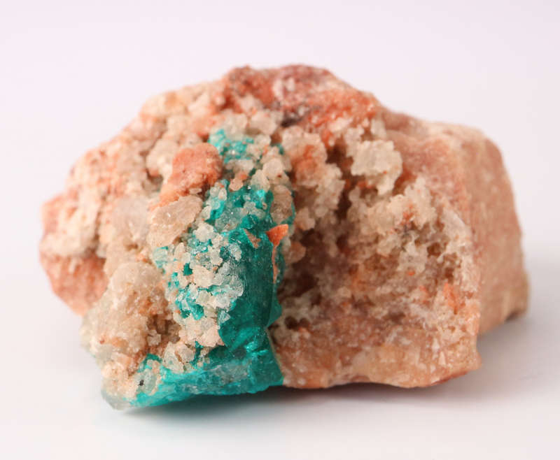 Dioptase on Matrix, Kaokoveld Region, Namibia