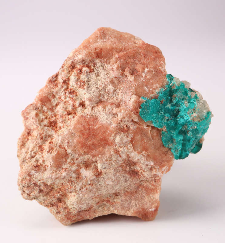 Dioptase on Matrix, Kaokoveld Region, Namibia