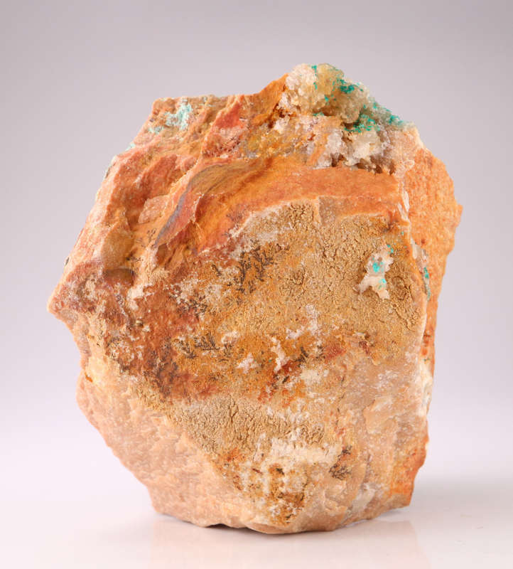 Dioptase on Matrix , Kaokoveld Region, Namibia