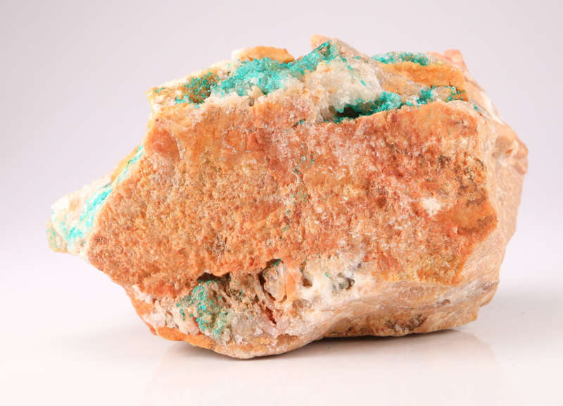 Dioptase on Matrix , Kaokoveld Region, Namibia
