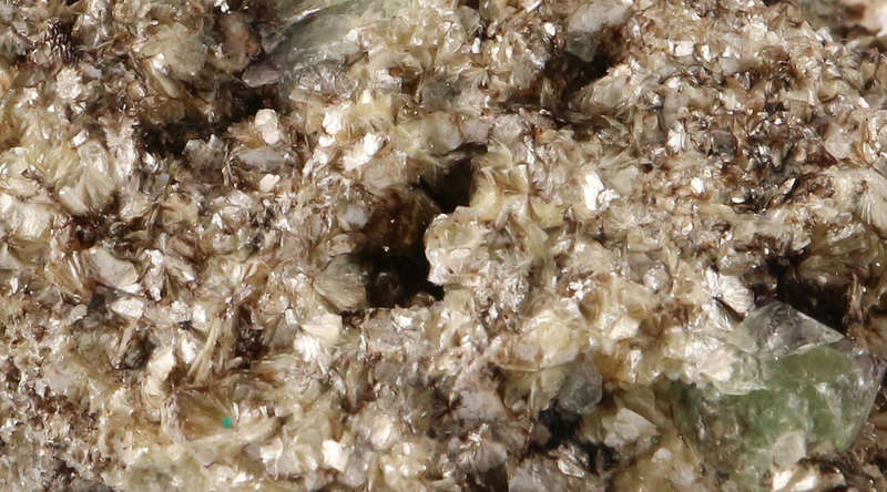 Fluorite and Muscovite Cluster, Erongo Mnt, Namibia