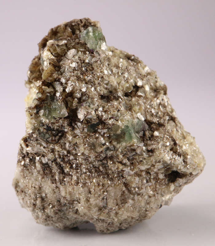 Fluorite and Muscovite Cluster, Erongo Mnt, Namibia
