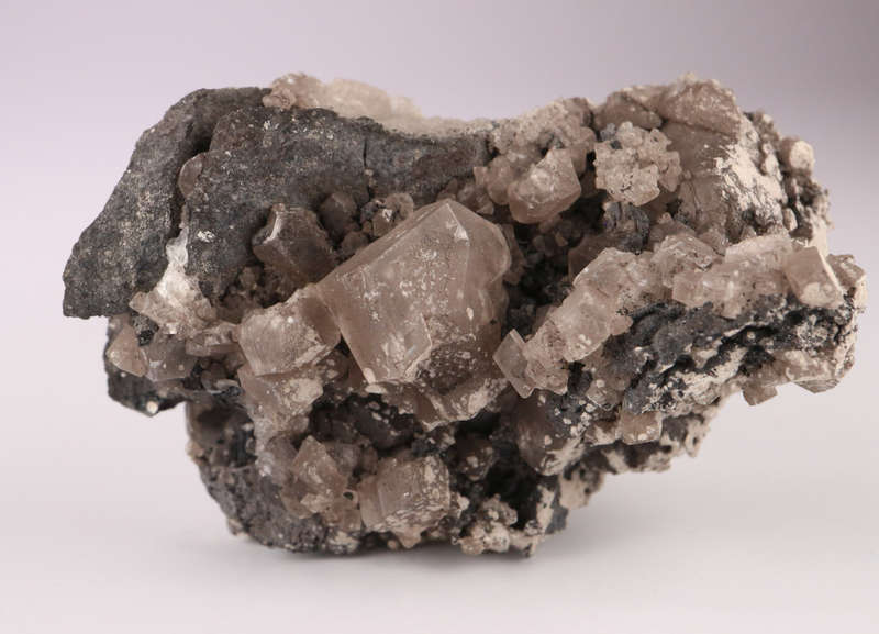 Calcite on Matrix, N`Chwaning II, Northern Cape, South Africa