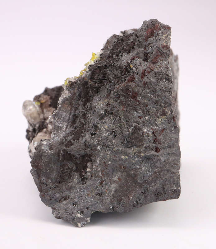 Sturmanite and Calcite on Matrix, N`Chwaning II, Nothern Cape, South Africa