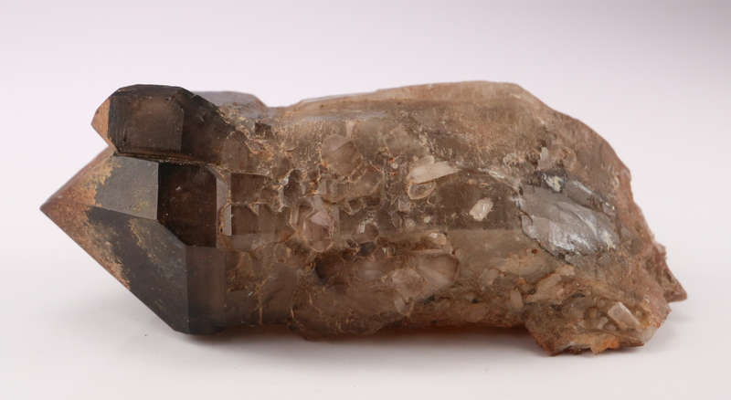 Black Hematite in Quartz Floater, Orange River Area, Northern Cape, South Africa