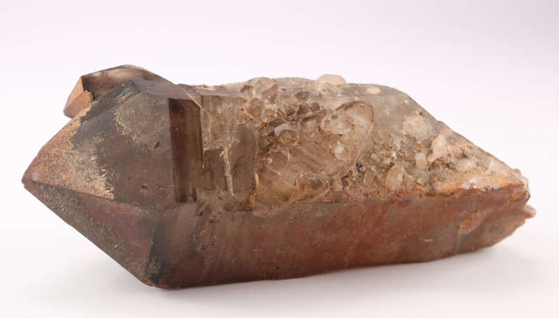 Black Hematite in Quartz Floater, Orange River Area, Northern Cape, South Africa