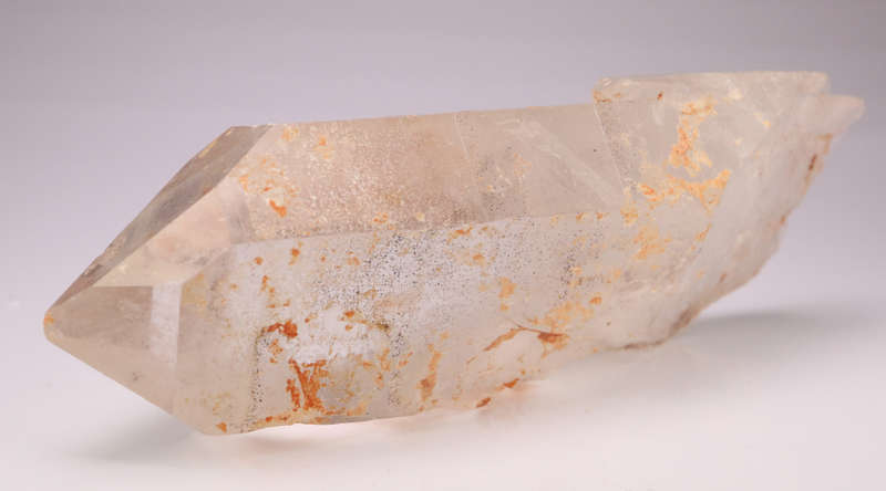 Hematite in Quartz Crystal, Artonvilla Mine, Musina, South Africa