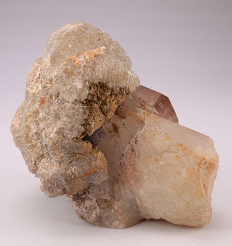 Amethyst Quartz on Matrix, Brandberg Mnt, Namibia
