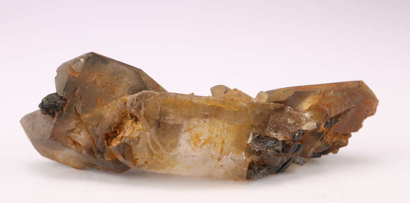 Smoky Quartz Cluster Floater, Zomba Mountains, Malawi