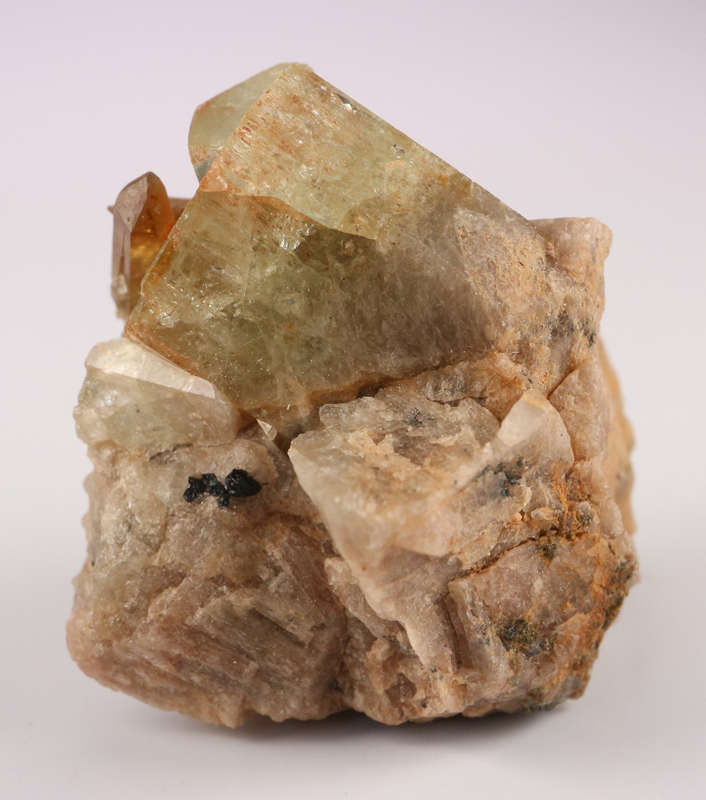 Aquamarine on Matrix, Erongo Mnt Region, Namibia