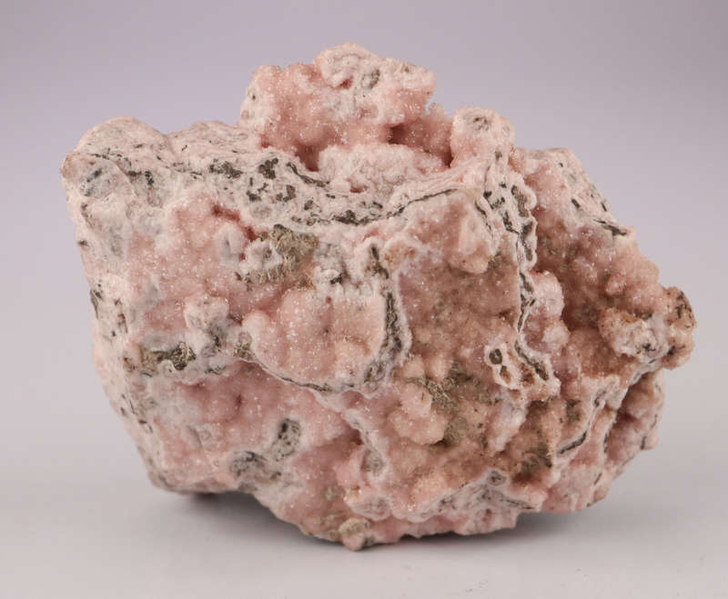 Rhodochrosite on matrix, N`Chwaning II, Northern Cape, South Africa