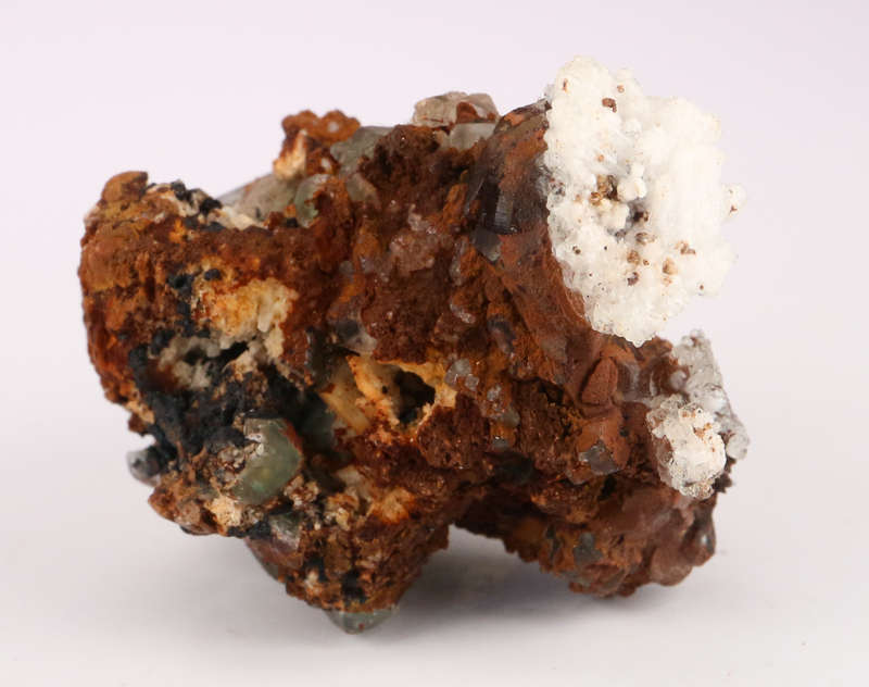 Hyalite on Fluorite Cluster, Erongo Mnt Region, Namibia