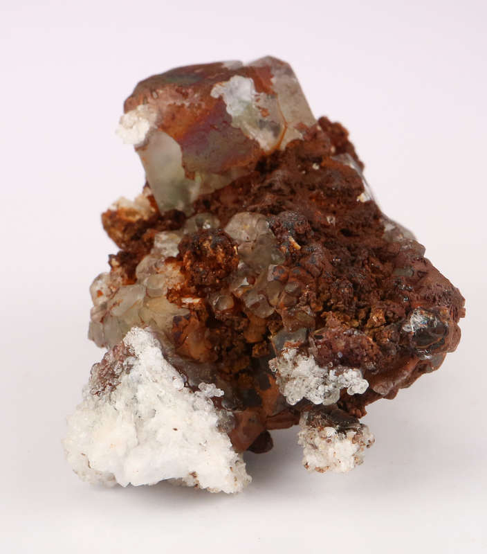 Hyalite on Fluorite Cluster, Erongo Mnt Region, Namibia