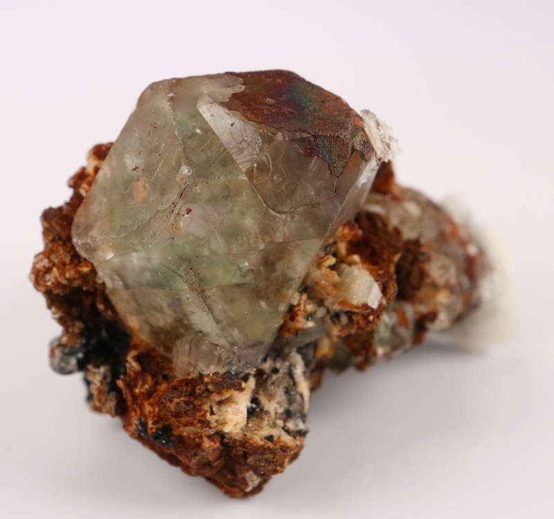 Hyalite on Fluorite Cluster, Erongo Mnt Region, Namibia
