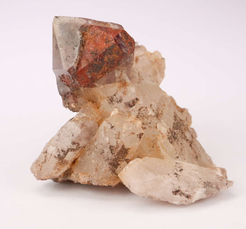 Hematite incl Quartz Scepter Cluster, Orange River Area, Northern Cape, South Africa