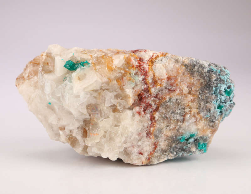 Dioptase on Matrix, Kaokoveld Region, Namibia