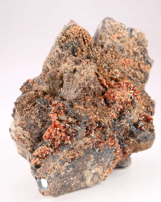Hematite & Andradite Garnet on Matrix, N`Chwaning II, Northern Cape, South Africa